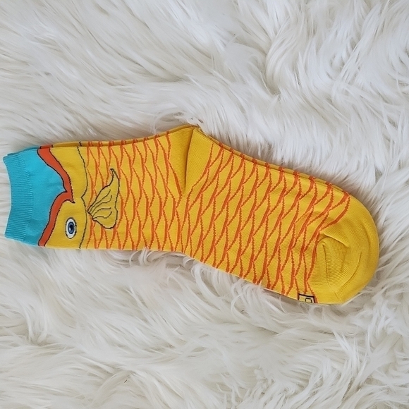 K. Bell 5 pairs of novelty socks-pineapple, flamingo, fish, and palm tree NIP - Picture 2 of 12